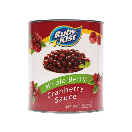 RUBY KIST Ruby Kist Whole Cranberry Sauce 117 fl. oz., PK6 0200610RK